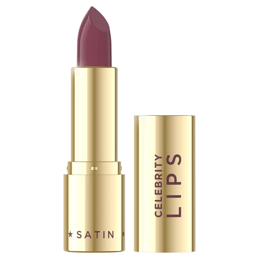 Eveline Cosmetics Celebrity Lips Satin, кремова помада з атласним покриттям, 602 Glimmer 4,1 г: ціни та характеристики