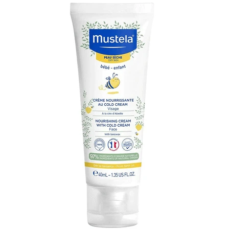Mustela, живильний крем для обличчя, з холодним кремом та органічним бджолиним воском, від народження, для сухої шкіри, 40 мл: ціни та характеристики