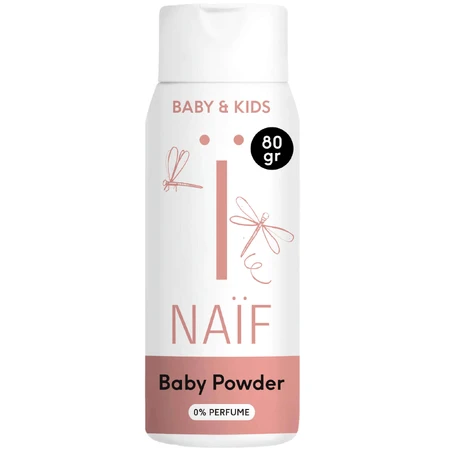 Naif Baby & Kids, натуральна засипка з рисового крохмалю для немовлят та дітей, з 1-го дня, 80 г: ціни та характеристики