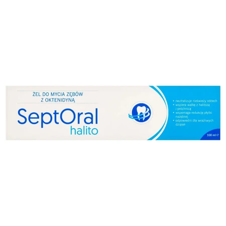 SeptOral Halito, гель для чистки зубов с октенидином, 100 мл: цены и характеристики