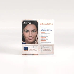 Ночной набор Avene Dermabsol, ночной крем с интенсивным лифтингом, 40 мл + заполняющий крем для контура глаз, 15 мл