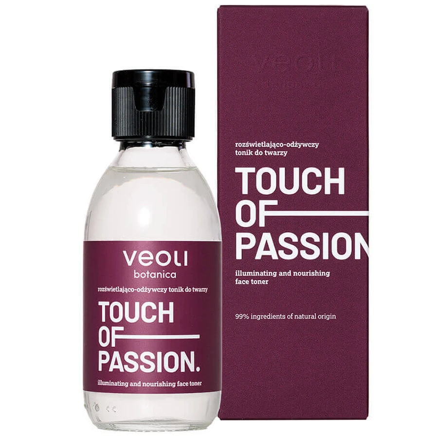 Veoli Botanica Touch Of Passion, тонік для обличчя, що освітлює та відновлює, 150 мл: ціни та характеристики