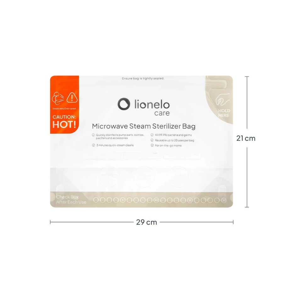 Lionelo Thermbag, пакеты для стерилизации, многоразовые, 8 штук: цены и характеристики
