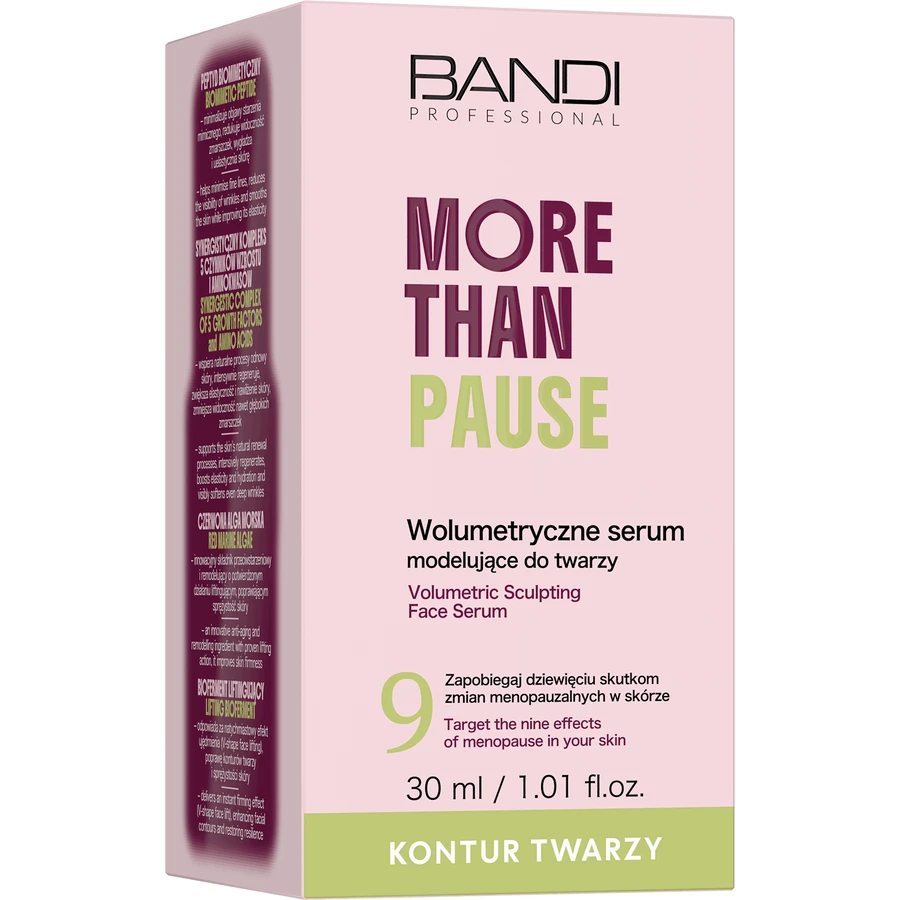 Bandi Professional More Than Pause, об'ємна сироватка для контуру обличчя, 30 мл: ціни та характеристики