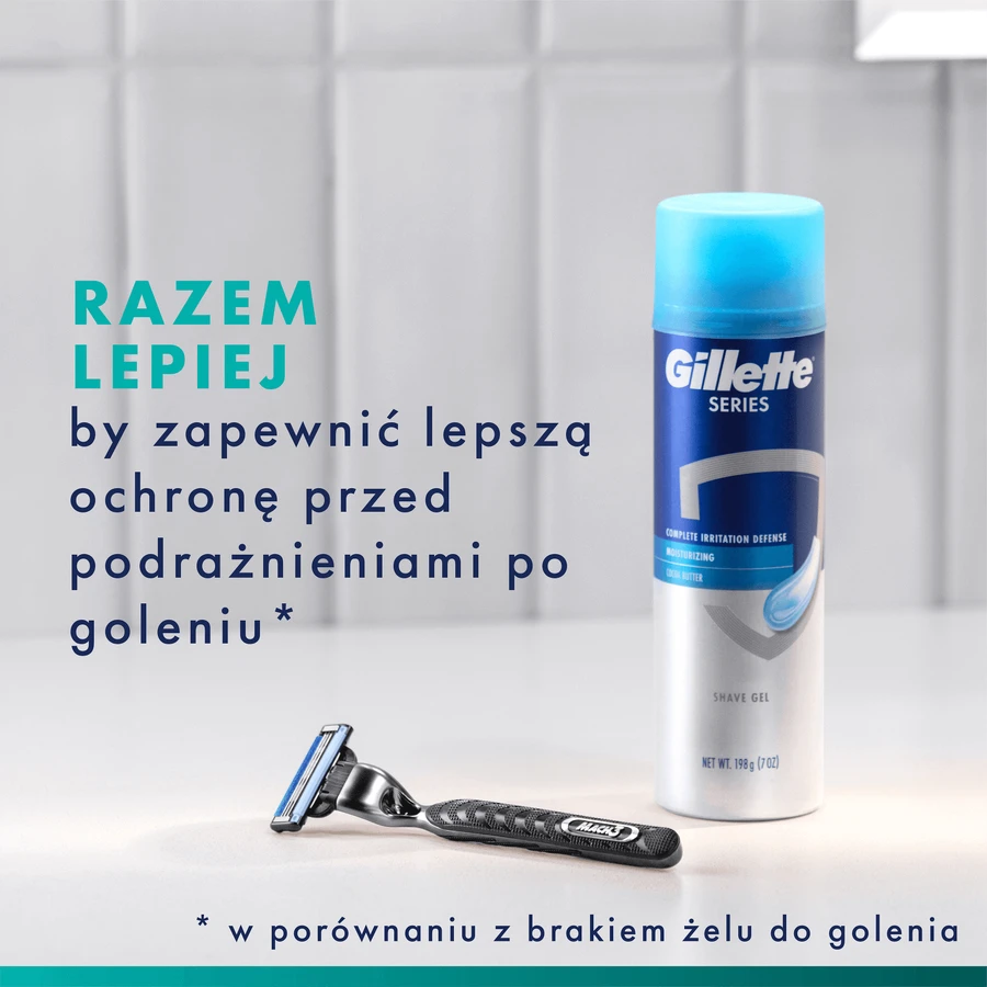 Набор Gillette Mach 3, бритва, 1 штука + лезвия, 4 штуки + гель для бритья, 200 мл + косметичка: цены и характеристики