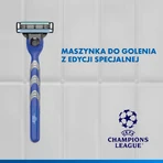 Набор Gillette Mach 3, бритва, 1 штука + лезвия, 4 штуки + гель для бритья, 200 мл + косметичка: цены и характеристики