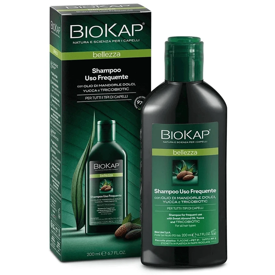 Шампунь для частого использования Biokap Bellezza, 200 мл: цены и характеристики
