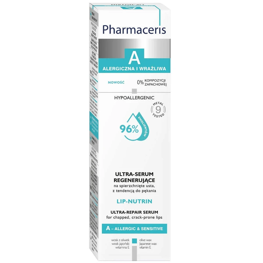 Pharmaceris A Lip-Nutrin, регенерирующая сыворотка для губ, 15 мл: цены и характеристики