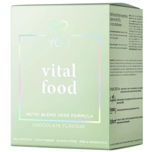 You Vital Food Nutri Blend Vege Formula, зі смаком шоколаду, 50 г х 7 пакетиків