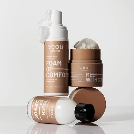 Veoli Botanica Foam Of Comfort, увлажняющая пенка для умывания лица, 150 мл: цены и характеристики