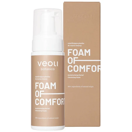 Veoli Botanica Foam Of Comfort, увлажняющая пенка для умывания лица, 150 мл: цены и характеристики