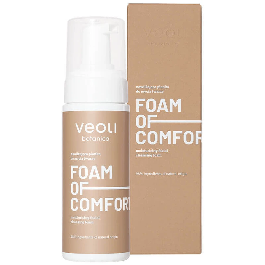Veoli Botanica Foam Of Comfort, увлажняющая пенка для умывания лица, 150 мл: цены и характеристики