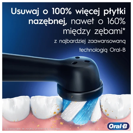 Oral-B iO 3, магнітна зубна щітка, синя: ціни та характеристики