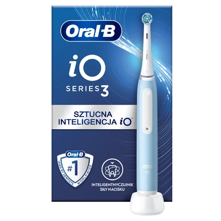 Oral-B iO 3, магнітна зубна щітка, синя: ціни та характеристики