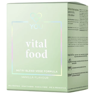 You Vital Food Nutri Blend Vege Formula, ванільний смак, 50 г х 7 пакетиків