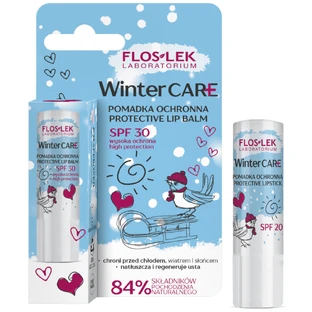 Floslek Winter Care, защитная помада для губ, SPF 30, 4 г