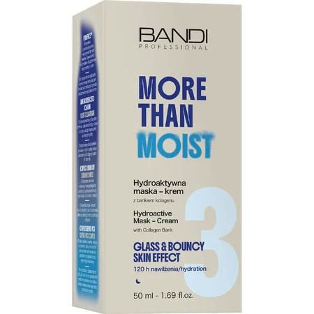 Bandi Professional More Than Moist, гідроактивна маска-крем з банком колагену, 50 мл: ціни та характеристики