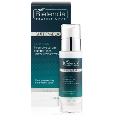 Bielenda Professional SupremeLAB Men Line, регенеруюча крем-сироватка проти зморшок, 30 мл: ціни та характеристики