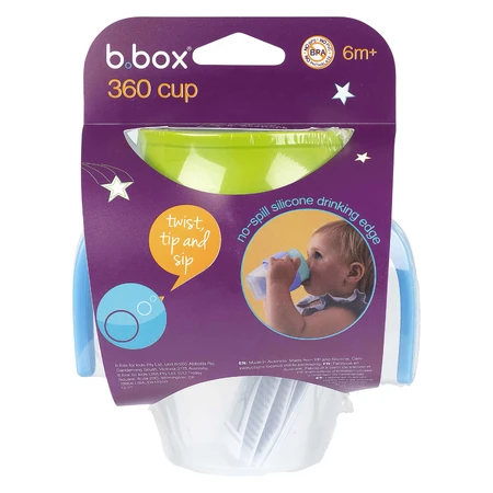 B.Box, чашка 360 для обучения питью, Океанский бриз, с 6 месяцев, 250 мл: цены и характеристики