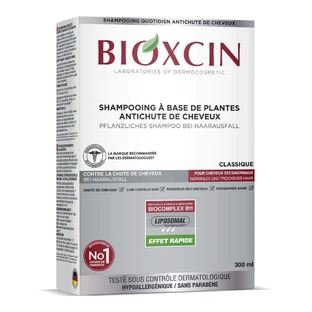 Bioxcin Classic, шампунь против выпадения волос для сухих и нормальных волос, 300 мл