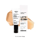 Veoli Botanica Let's Glow, освітлюючий та зволожуючий BB-крем для сухої та нормальної шкіри, SPF 20, 3.0 W Golden Beige, 30 мл