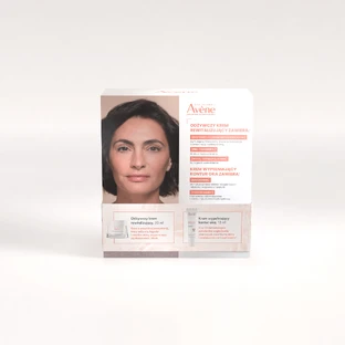 Набор Avene, Les Essentiels, питательный восстанавливающий крем с насыщенной текстурой, 50 мл + Dermabsolu, крем для контура глаз, 15 мл