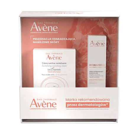 Набор Avene, Les Essentiels, питательный восстанавливающий крем с насыщенной текстурой, 50 мл + Dermabsolu, крем для контура глаз, 15 мл: цены и характеристики
