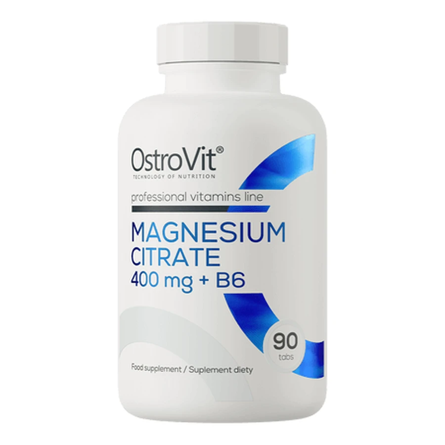 Magnesium Citrate 400 мг + B6 OstroVit 90 таблеток: ціни та характеристики