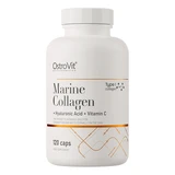 Колаген Marine Collagen with Hyaluronic Acid and Vitamin C OstroVit 120 капсул