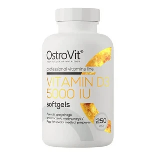 Vitamin D3 5000 IU OstroVit 250 капсул