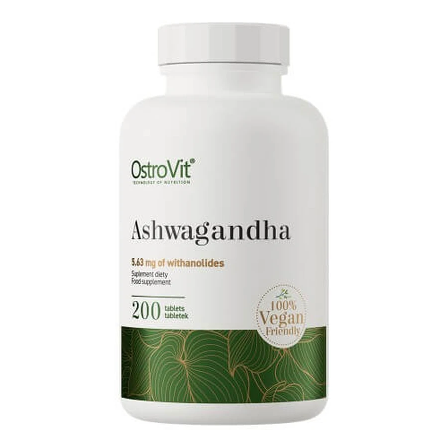 Ashwagandha OstroVit 200 таблеток: цены и характеристики