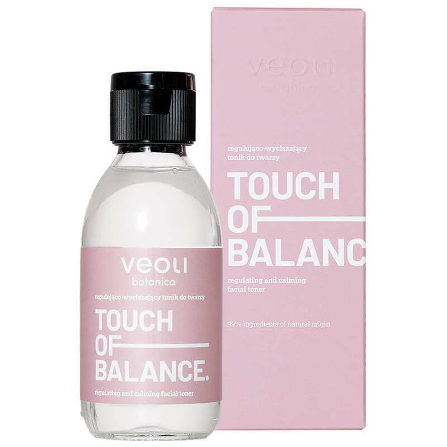 Veoli Botanica Touch Of Balance, регулирующий и успокаивающий тоник для лица, 150 мл: цены и характеристики