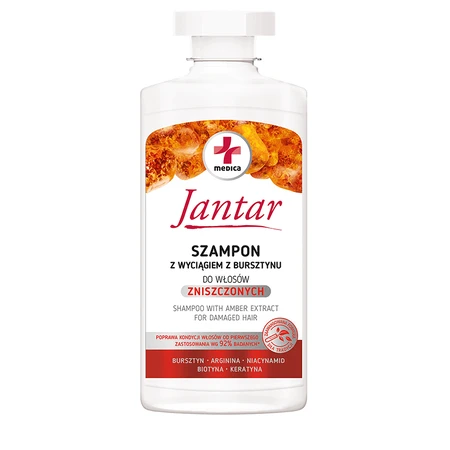 Набор Jantar Medica, шампунь для волос, 330 мл + туман для волос, 200 мл: цены и характеристики