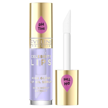 Eveline Cosmetics Celebrity Lips, масло-сыворотка для губ, 03 Violet, 5 мл: цены и характеристики