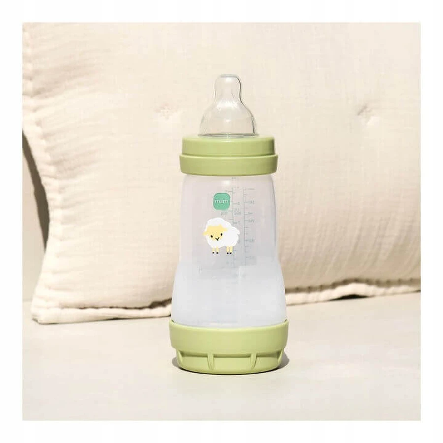MAM Perfect Start, пляшечка проти кольок, з силіконовою соскою, Занурення в природу, унісекс, від 2 місяців, 260 мл: ціни та характеристики