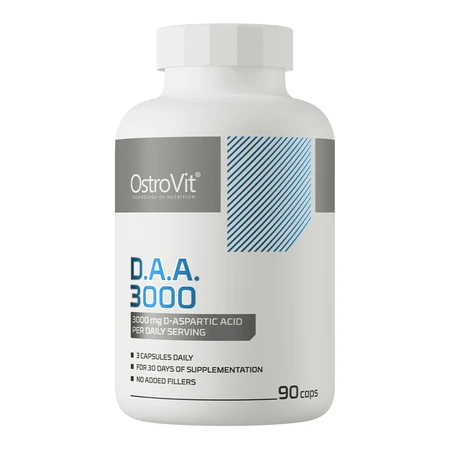 OstroVit D.A.A. 3000 мг, 90 капсул: ціни та характеристики