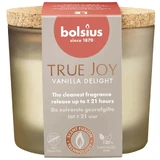 Bolsius True Joy Vanilla Delight, ароматическая свеча с пробковой крышкой