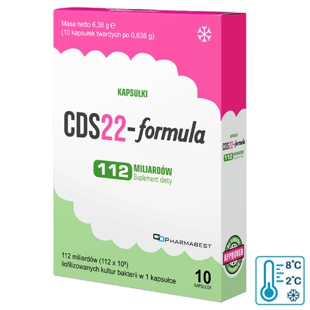 CDS22-формула Капсули 112 млрд (колишня назва Вівомікс Капсули), 10 капсул: ціни та характеристики