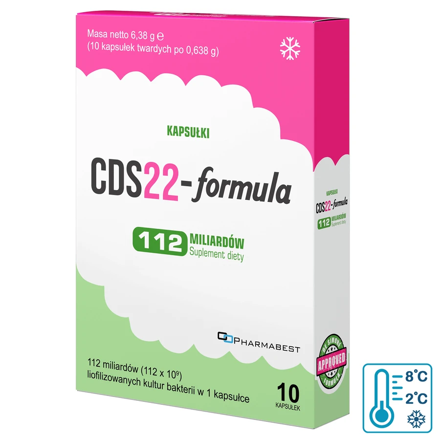CDS22-формула Капсули 112 млрд (колишня назва Вівомікс Капсули), 10 капсул: ціни та характеристики