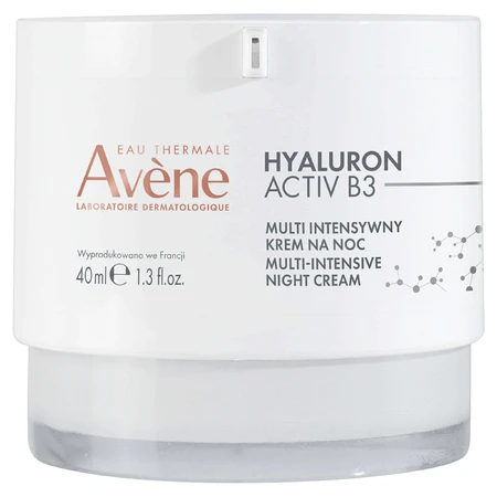 Ночной набор Avene Hyaluron Activ B3, мультиинтенсивный ночной крем, 40 мл + крем для век тройного корректирующего действия, 15 мл: цены и характеристики
