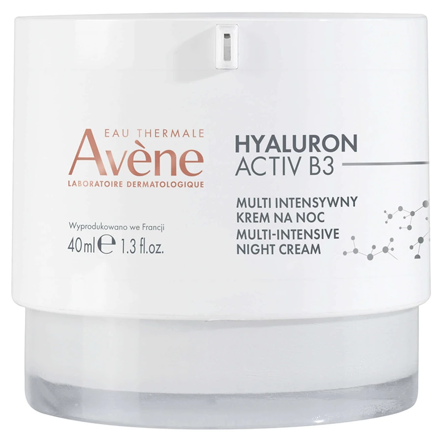 Ночной набор Avene Hyaluron Activ B3, мультиинтенсивный ночной крем, 40 мл + крем для век тройного корректирующего действия, 15 мл: цены и характеристики