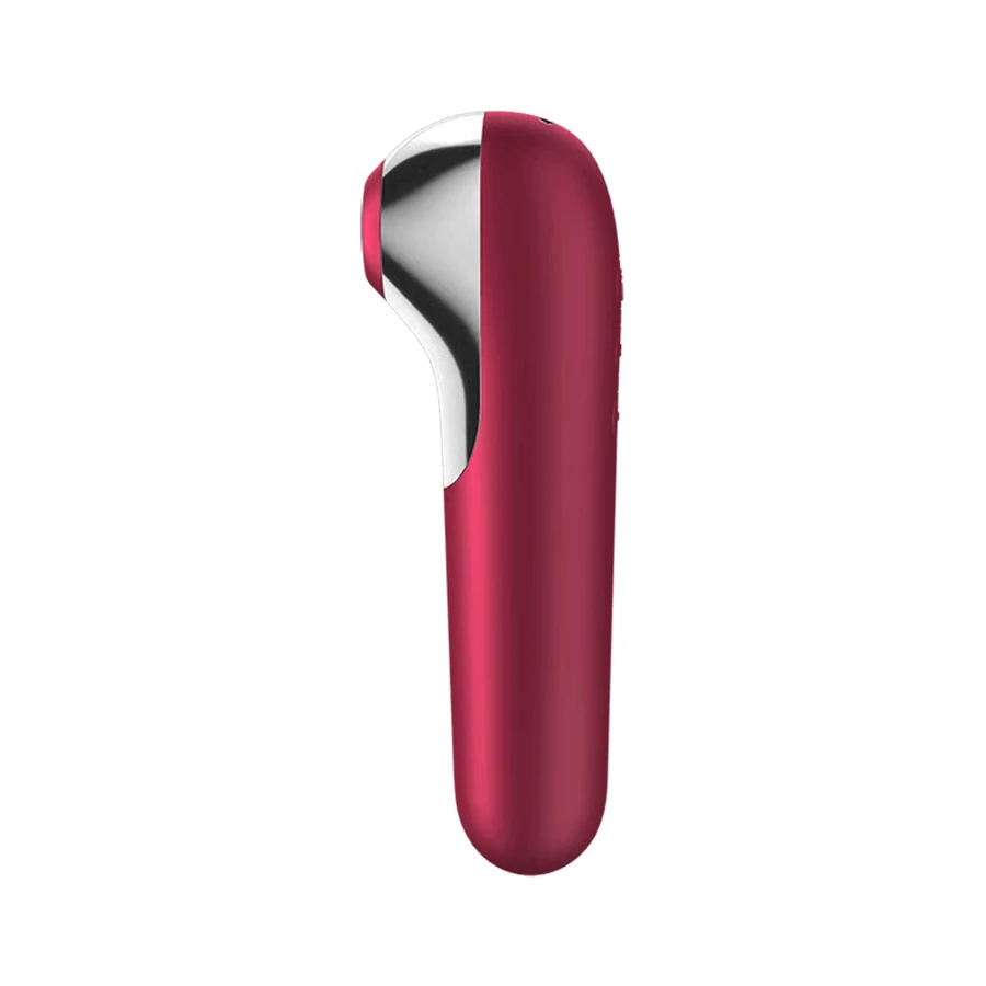 Satisfyer Dual Love Connect App, бесконтактный клиторальный стимулятор, красный: цены и характеристики