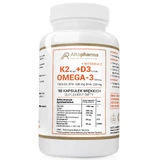 AltoPharma Витамин K2 MK-7 + D3 + Омега, 90 капсул