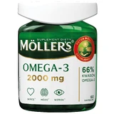 Омега-3 2000 мг Moller's Omega-3, 60 капсул