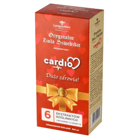 Langsteiner Original Swedish Herbs Cardio, 500 мл: цены и характеристики