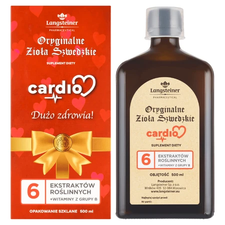 Langsteiner Original Swedish Herbs Cardio, 500 мл: цены и характеристики