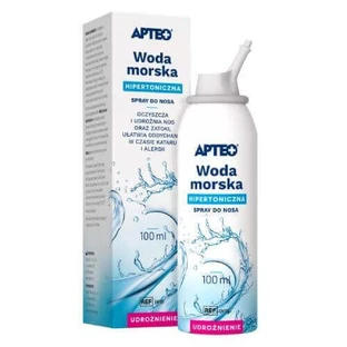 Гипертоническая морская вода APTEO CARE, 100 мл