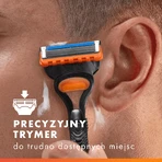 Gillette Fusion 5 Set, бритва, 1 штука + лезвие, 1 штука + гель для бритья, 200 мл: цены и характеристики