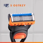 Gillette Fusion 5 Set, бритва, 1 штука + лезвие, 1 штука + гель для бритья, 200 мл: цены и характеристики