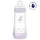 MAM Perfect Start Anti-Colic, пляшечка проти кольок, з силіконовою соскою, Planet Love, для дівчаток, від 4 місяців, 320 мл